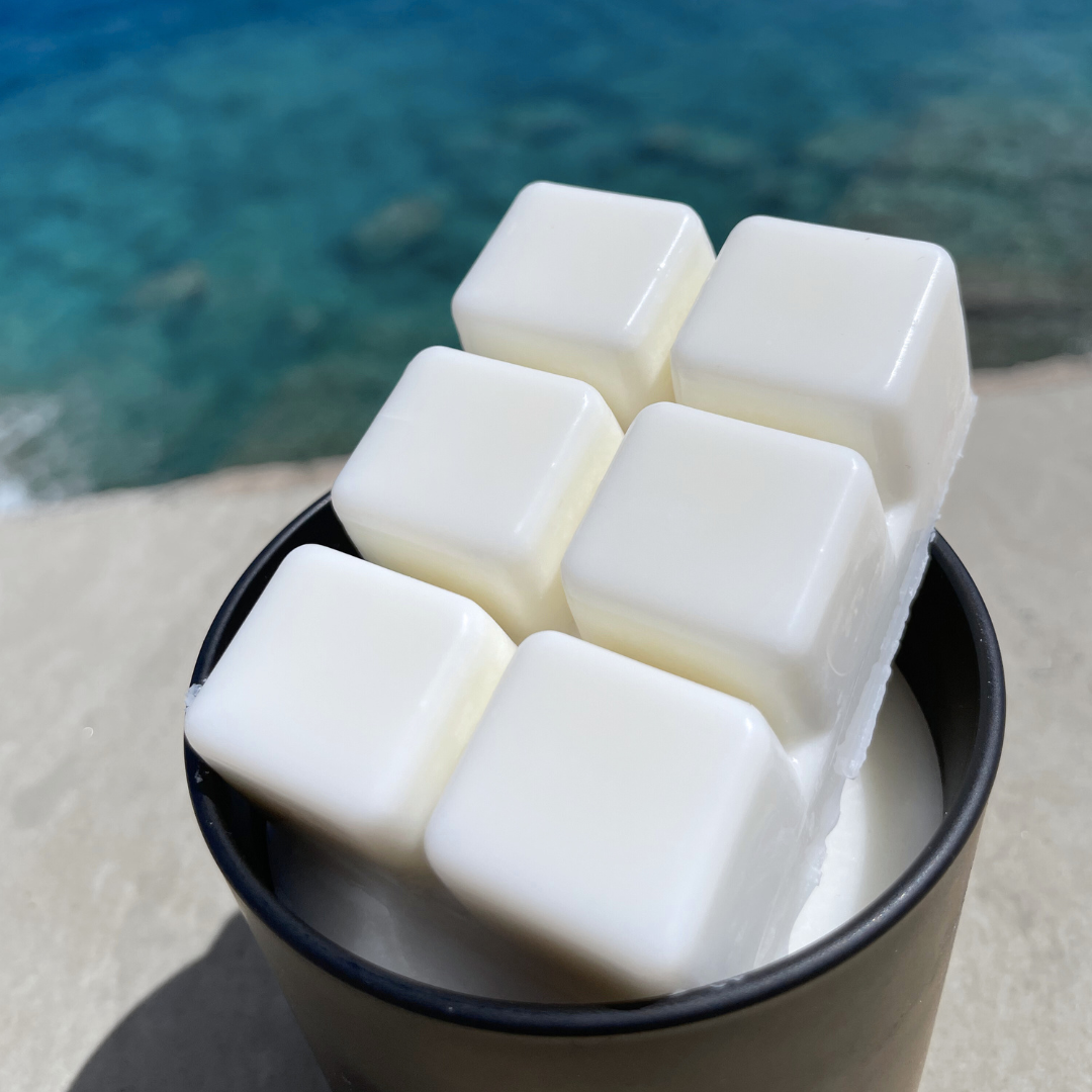Natural Wax Melt - Seaside | Almond, Sandalwood, Coconut